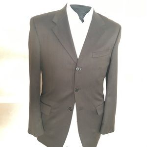 Jones New York 38R Chocolate Brown Suit
